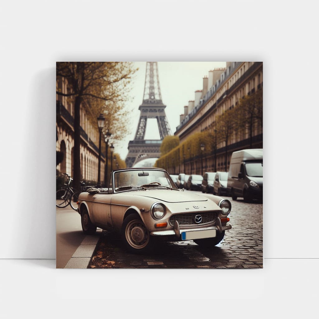 Mazda Old Retro Par Wall Art