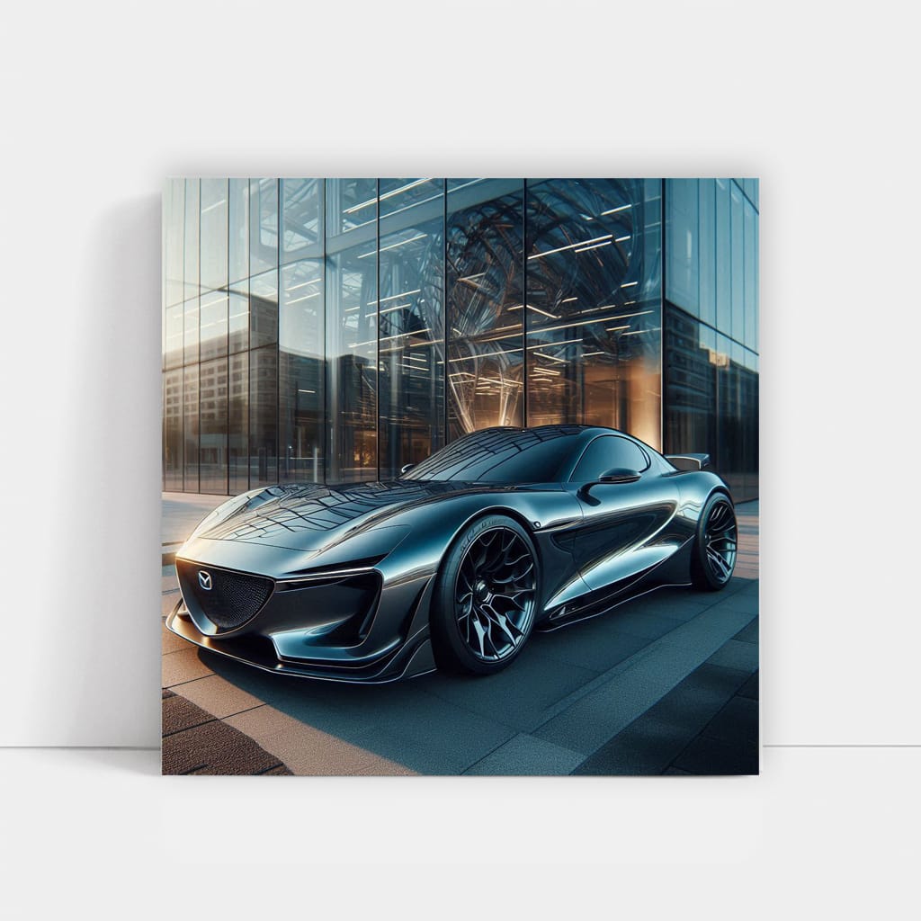 Mazda Rx8 Future Buildi Wall Art