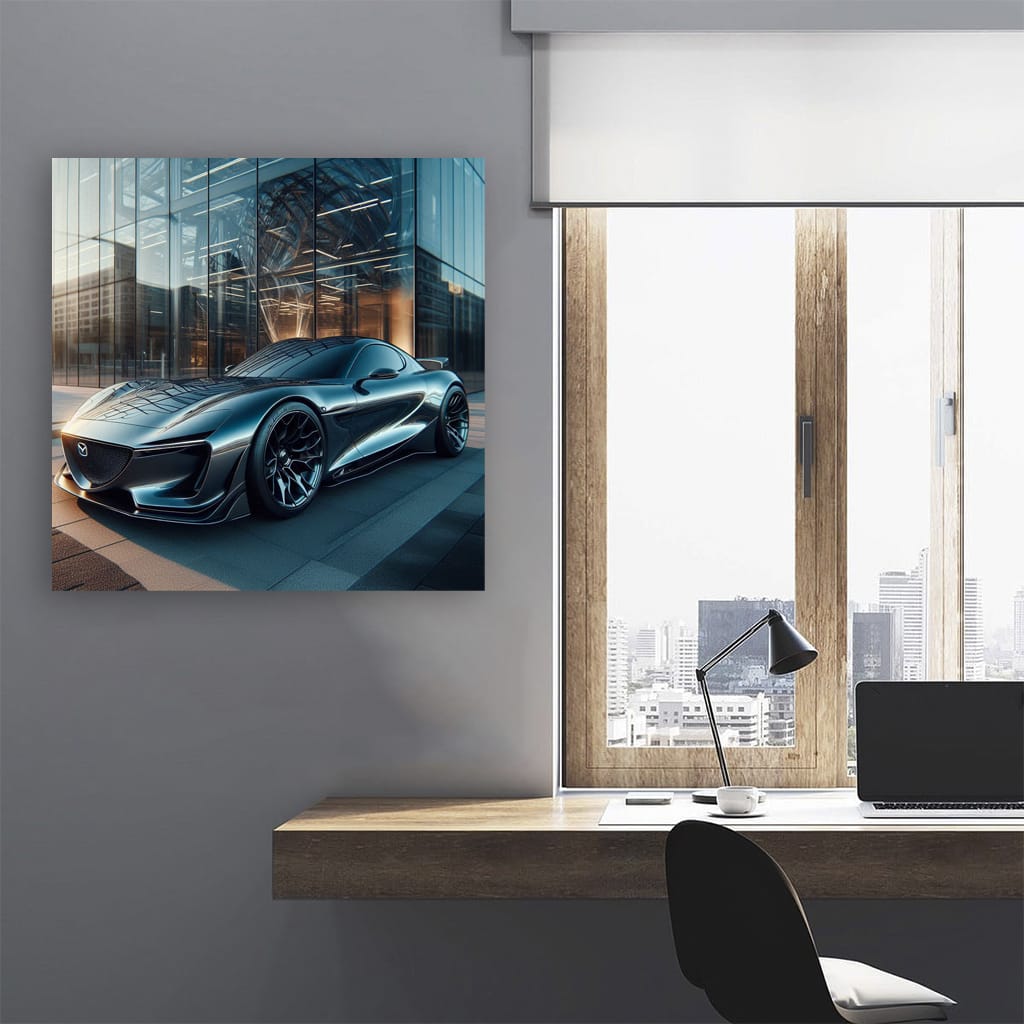 Mazda Rx8 Future Buildi Wall Art