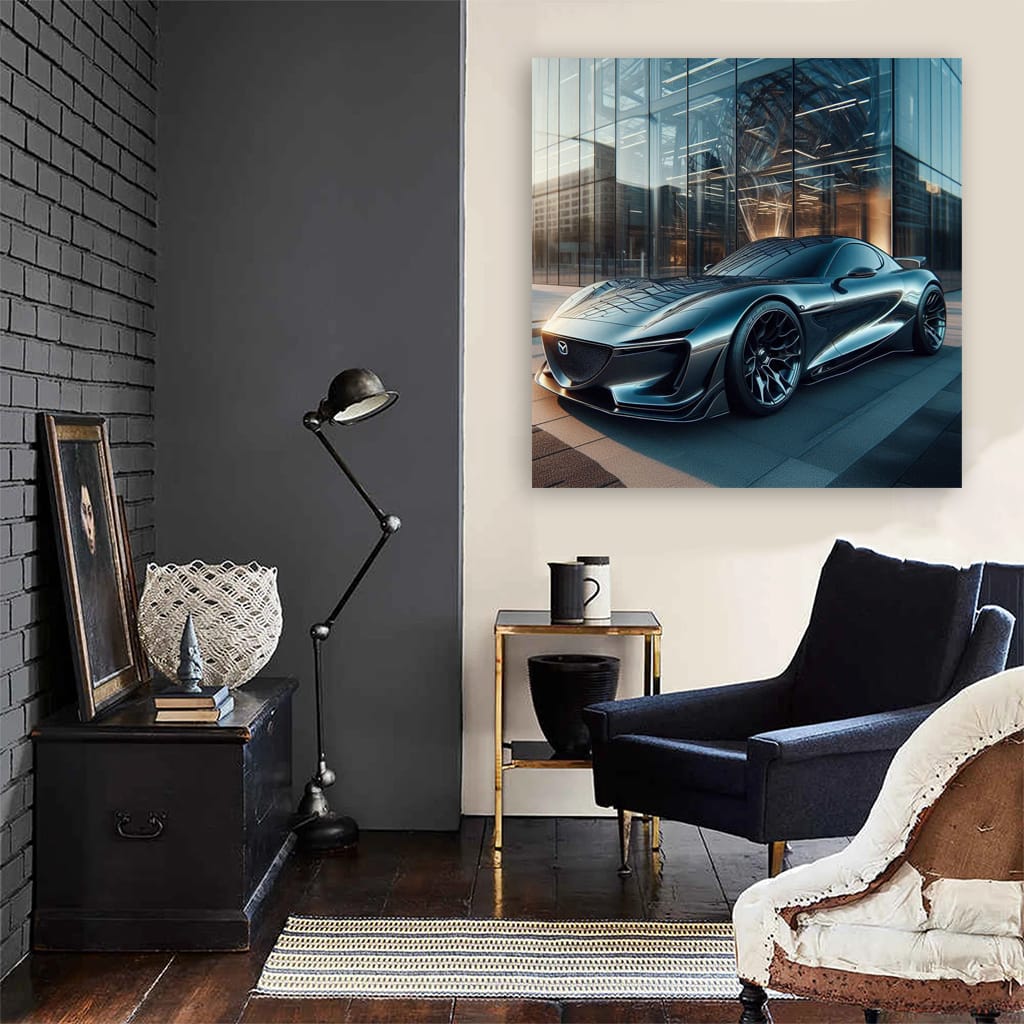 Mazda Rx8 Future Buildi Wall Art