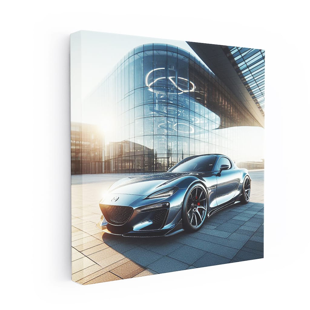 Mazda Rx8 Future Building Wall Art