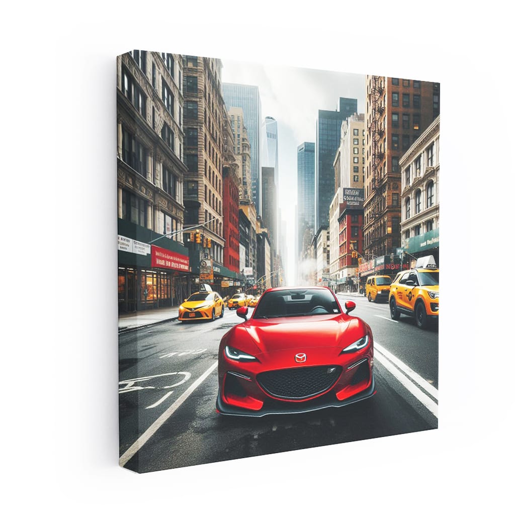 Mazda Rx8 New York Wall Art