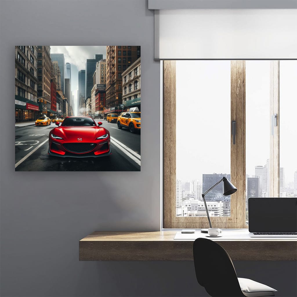 Mazda Rx8 New York Wall Art