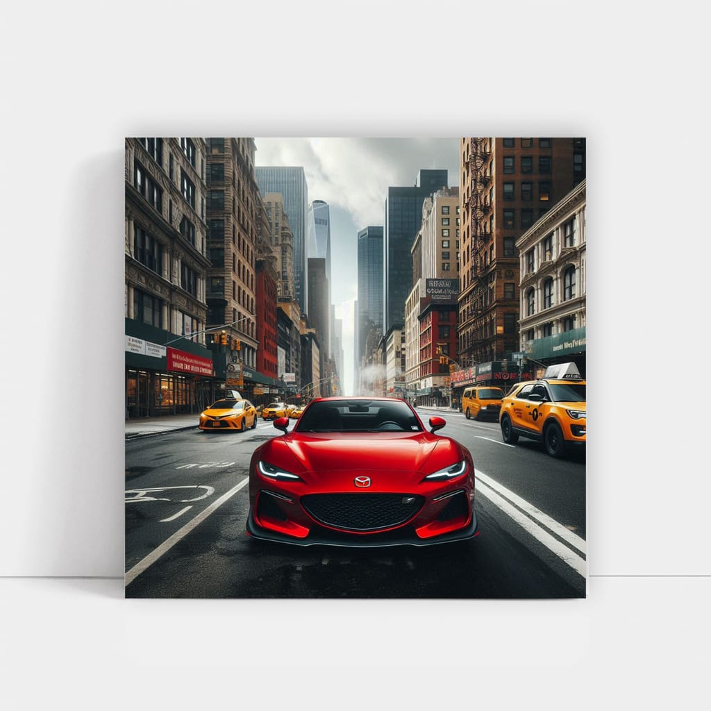 Mazda Rx8 New York Wall Art