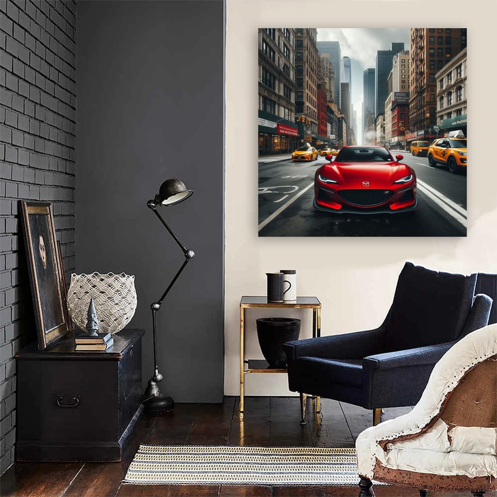 Mazda Rx8 New York Wall Art