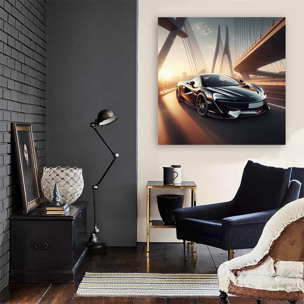 Mclaren 570s Brid Wall Art