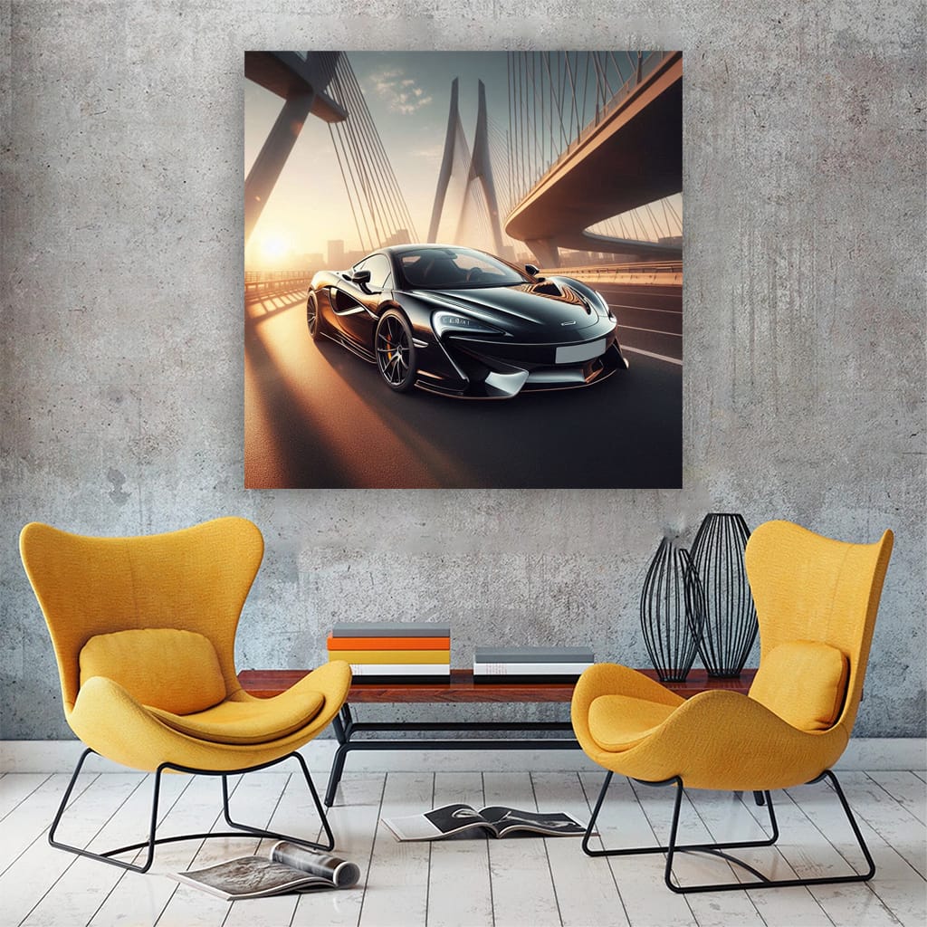 Mclaren 570s Brid Wall Art