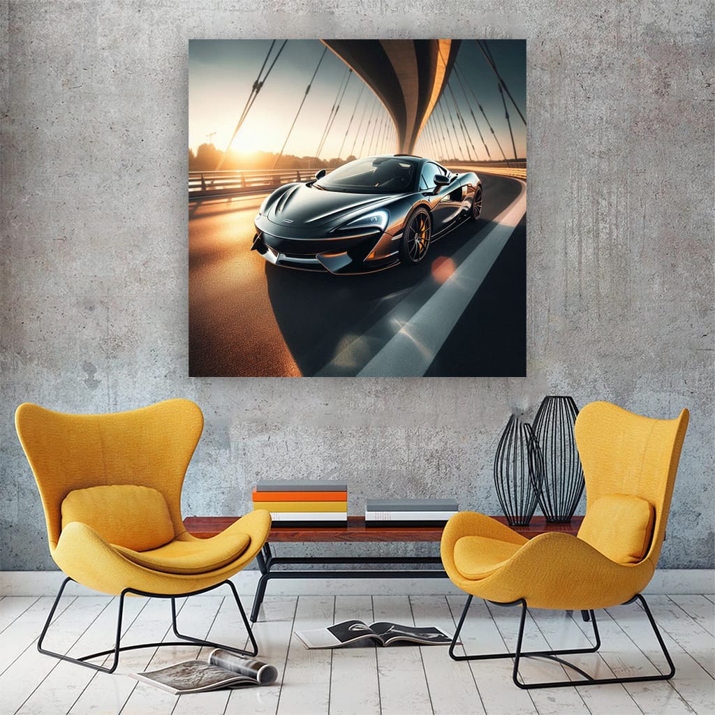 Mclaren 570s Bridge Wall Art