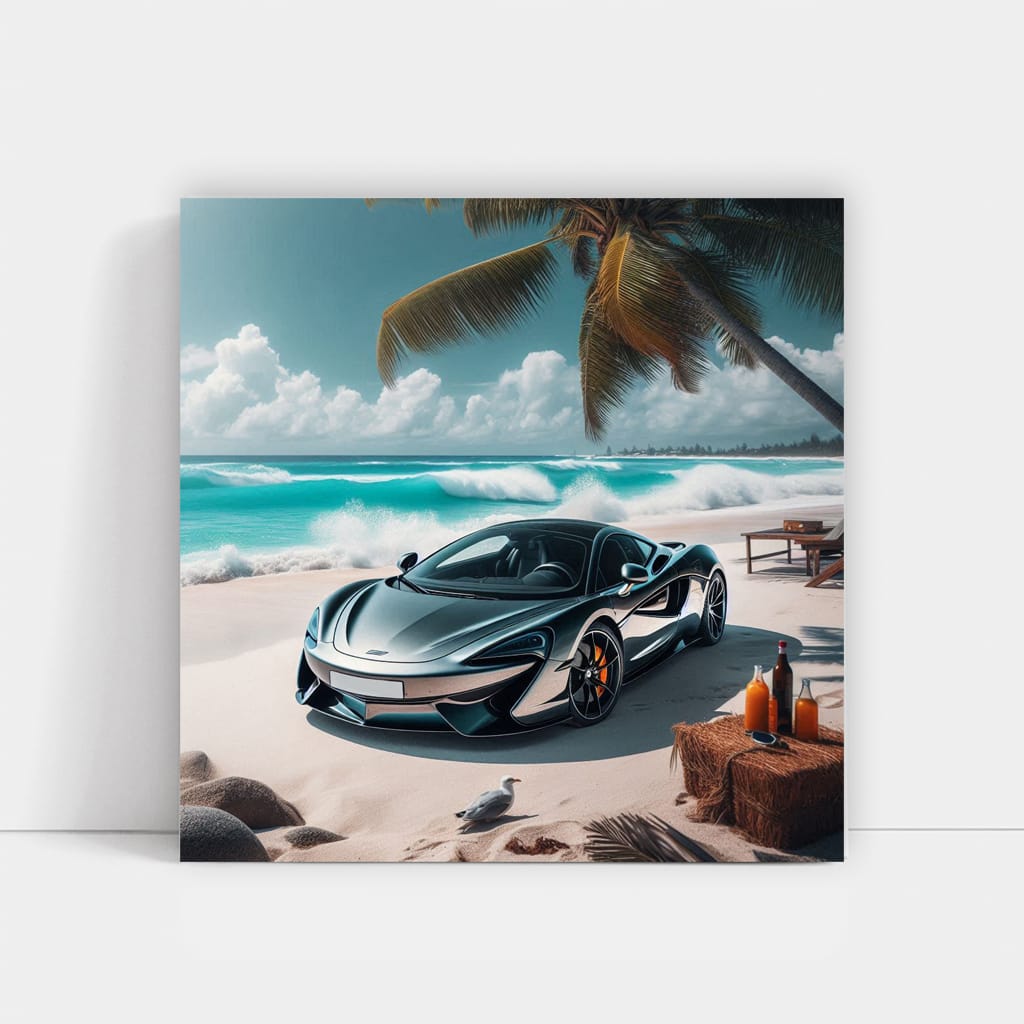 Mclaren 570s On Bea Wall Art