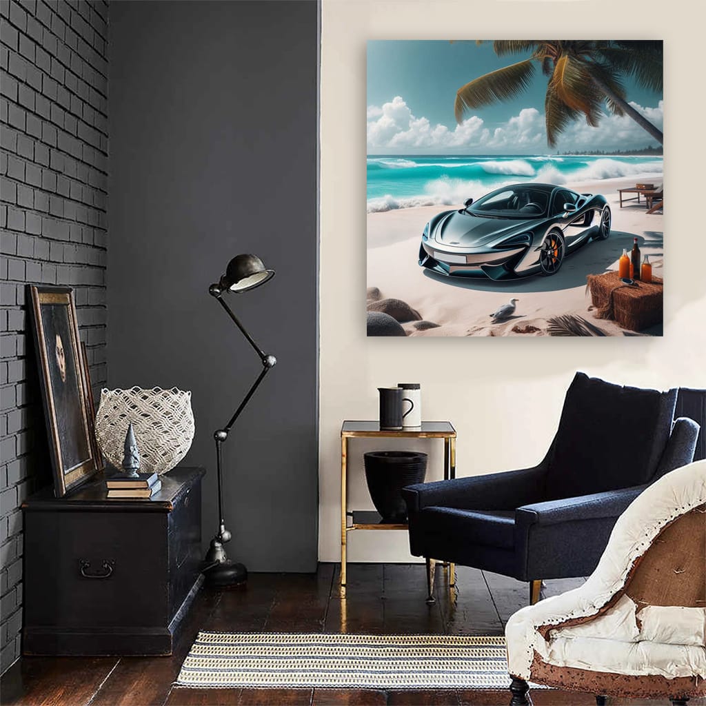 Mclaren 570s On Bea Wall Art