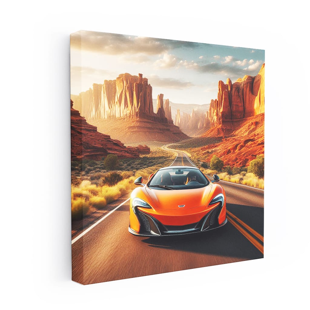 Mclaren 650s Canyon Wall Art