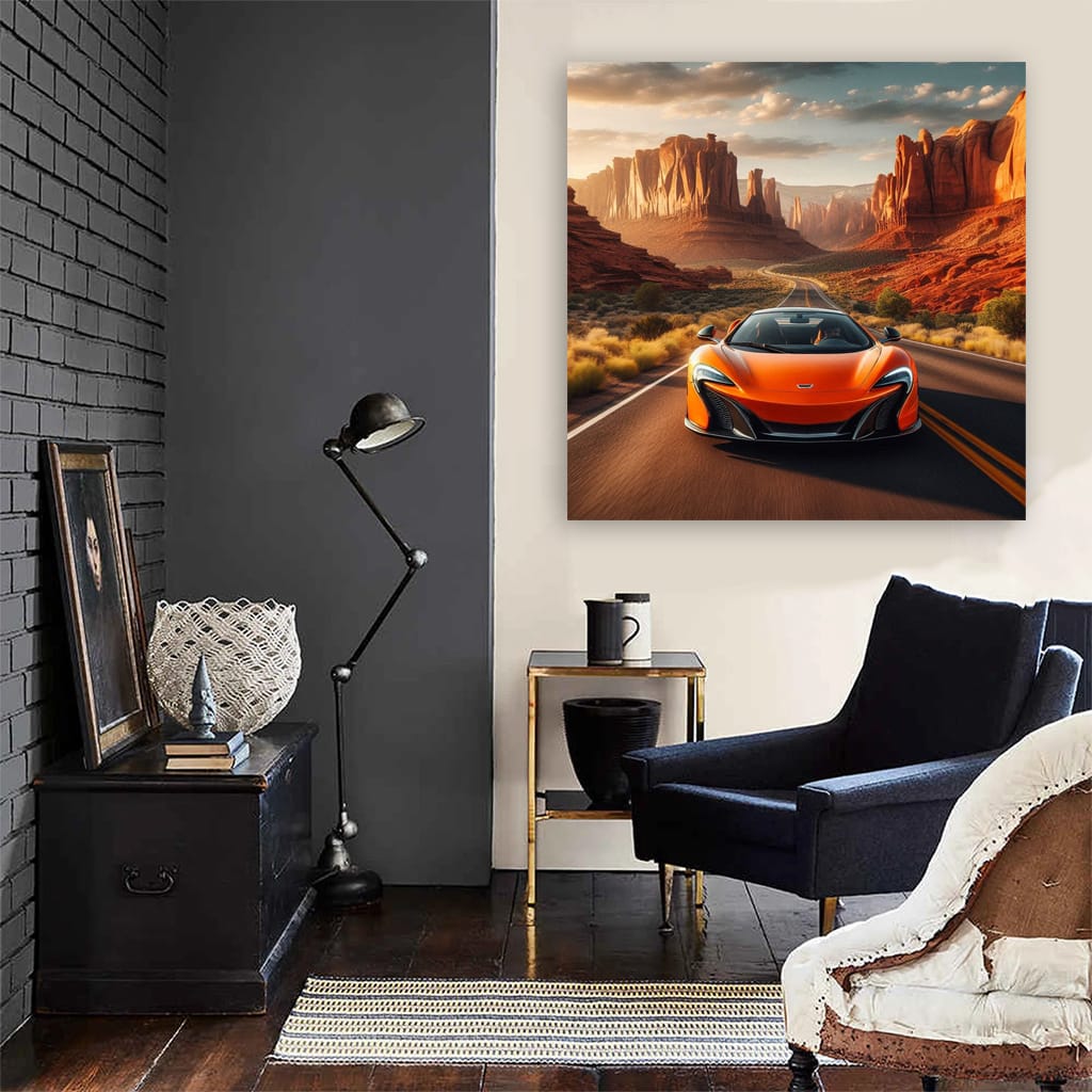 Mclaren 650s Canyon Wall Art