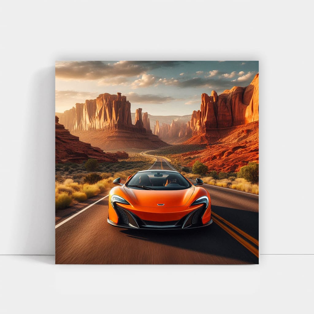 Mclaren 650s Canyon Wall Art