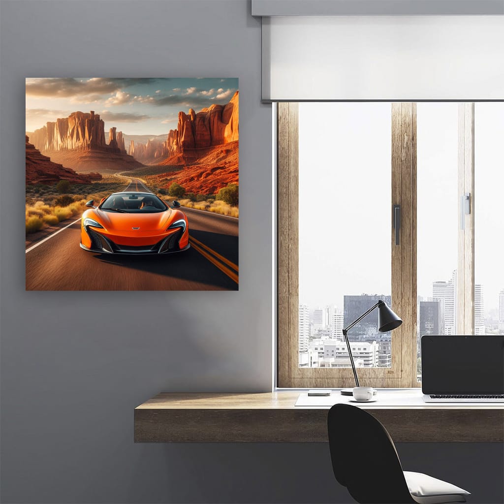 Mclaren 650s Canyon Wall Art