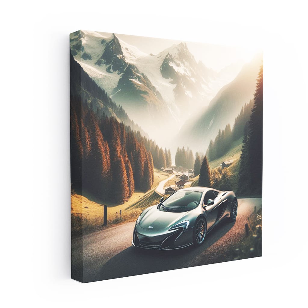 Mclaren 650s Mounta Wall Art