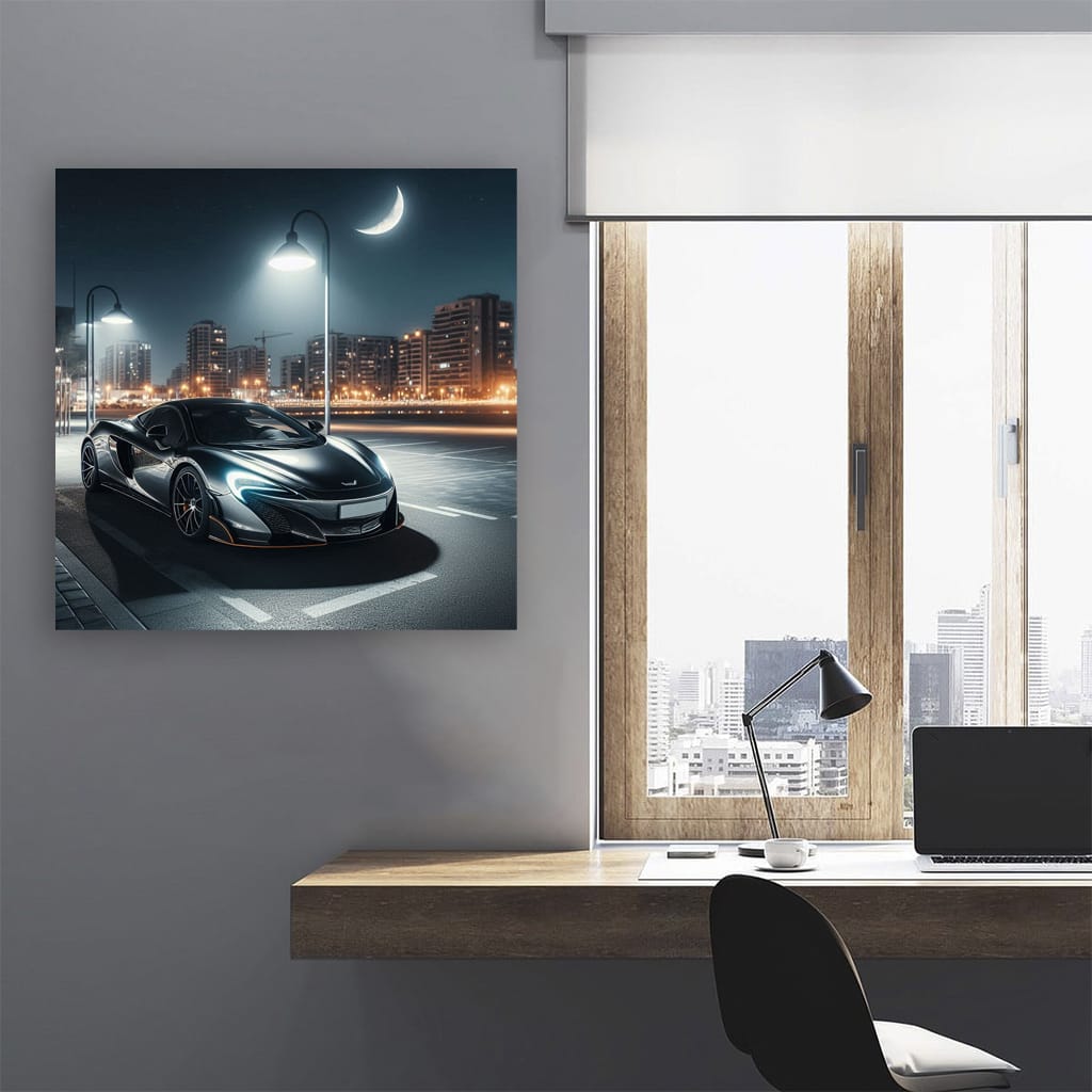 McLaren 650S at Night - Speed and Elegance in Motion