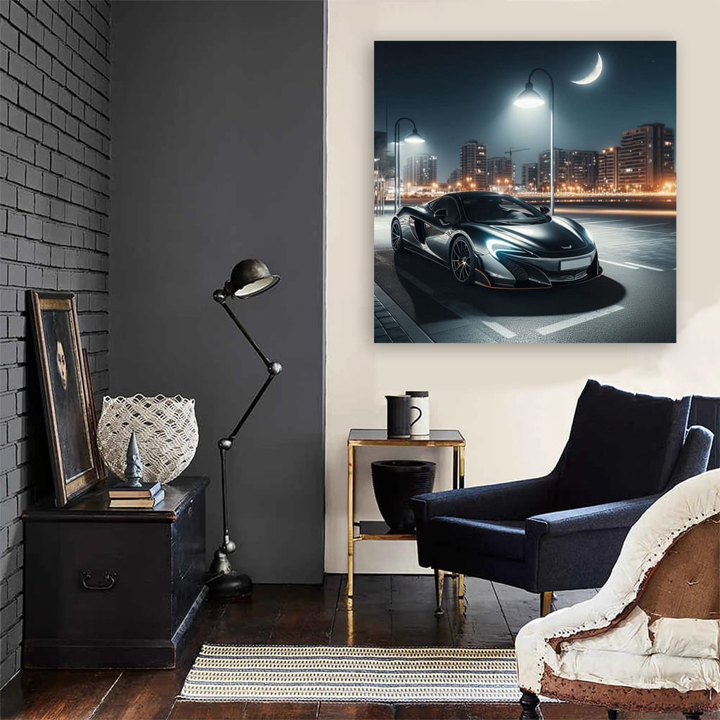 Mclaren 650s Nig Wall Art