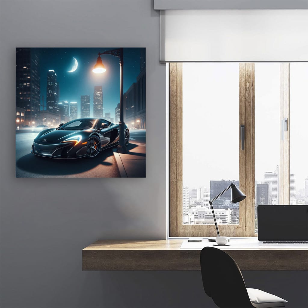 Mclaren 650s Night Wall Art