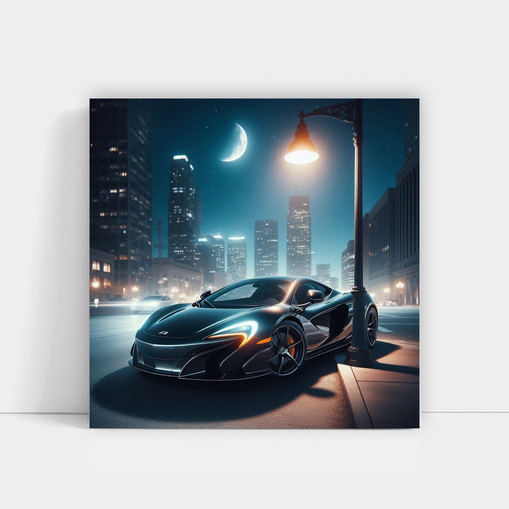 Mclaren 650s Night Wall Art