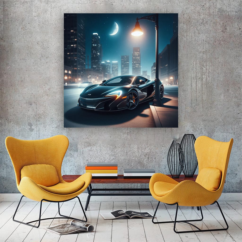 Mclaren 650s Night Wall Art