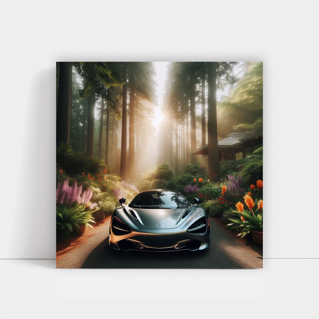 Mclaren 720s Nature Wall Art