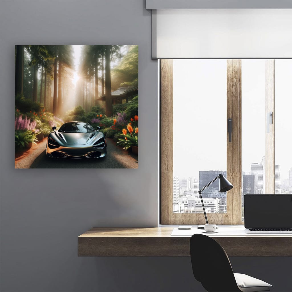 Mclaren 720s Nature Wall Art