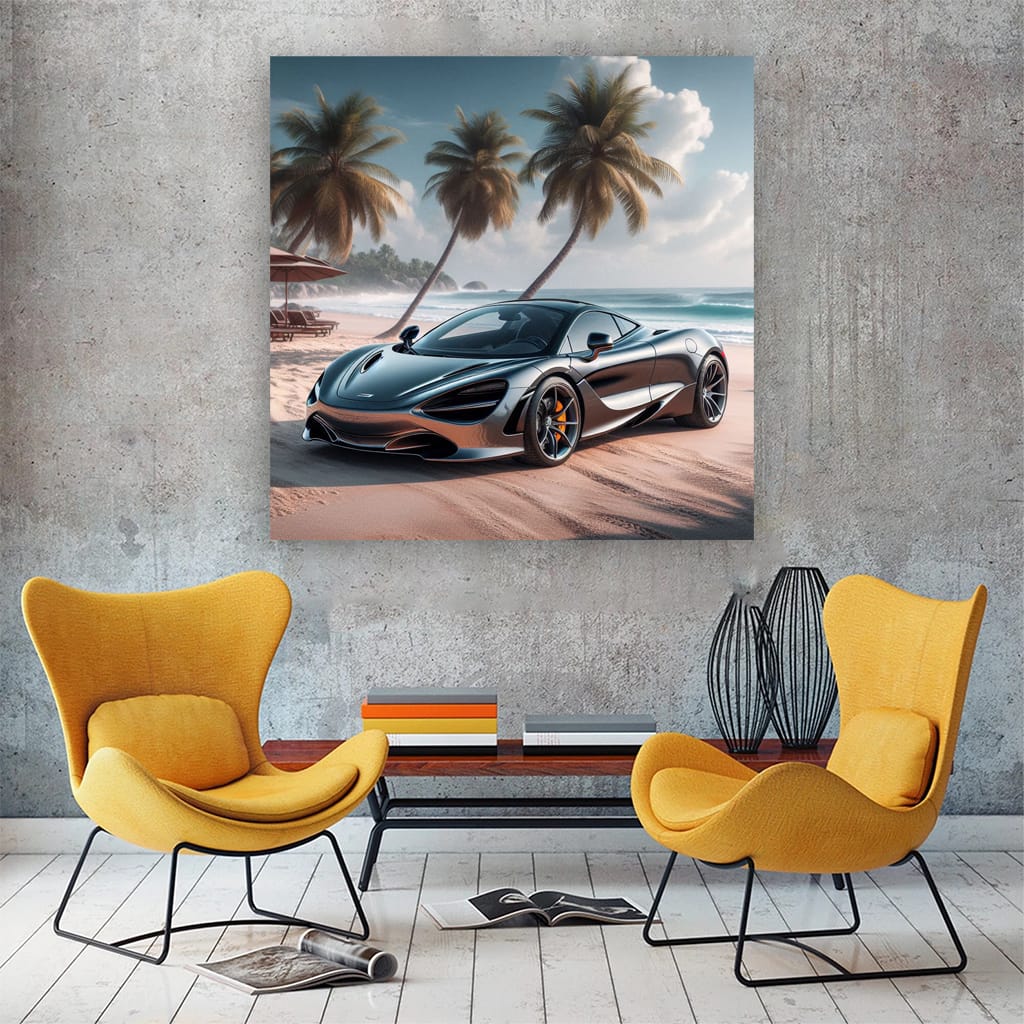 McLaren 720S on Coastal Sands - Power and Elegance