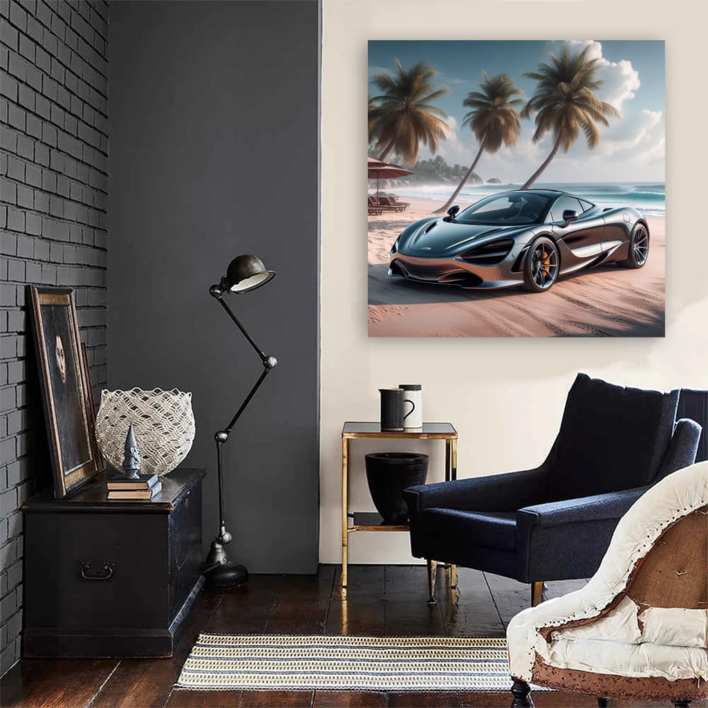 McLaren 720S on Coastal Sands - Power and Elegance