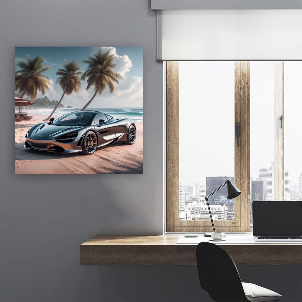 McLaren 720S on Coastal Sands - Power and Elegance