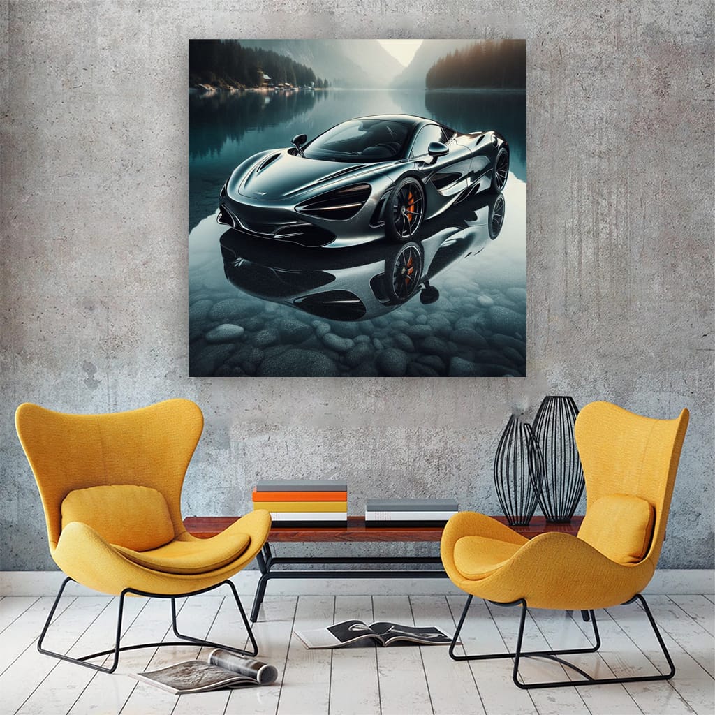 McLaren 720S River View - Speed and Elegance Captured