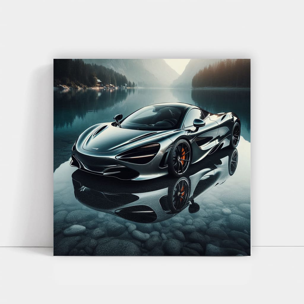 McLaren 720S River View - Speed and Elegance Captured