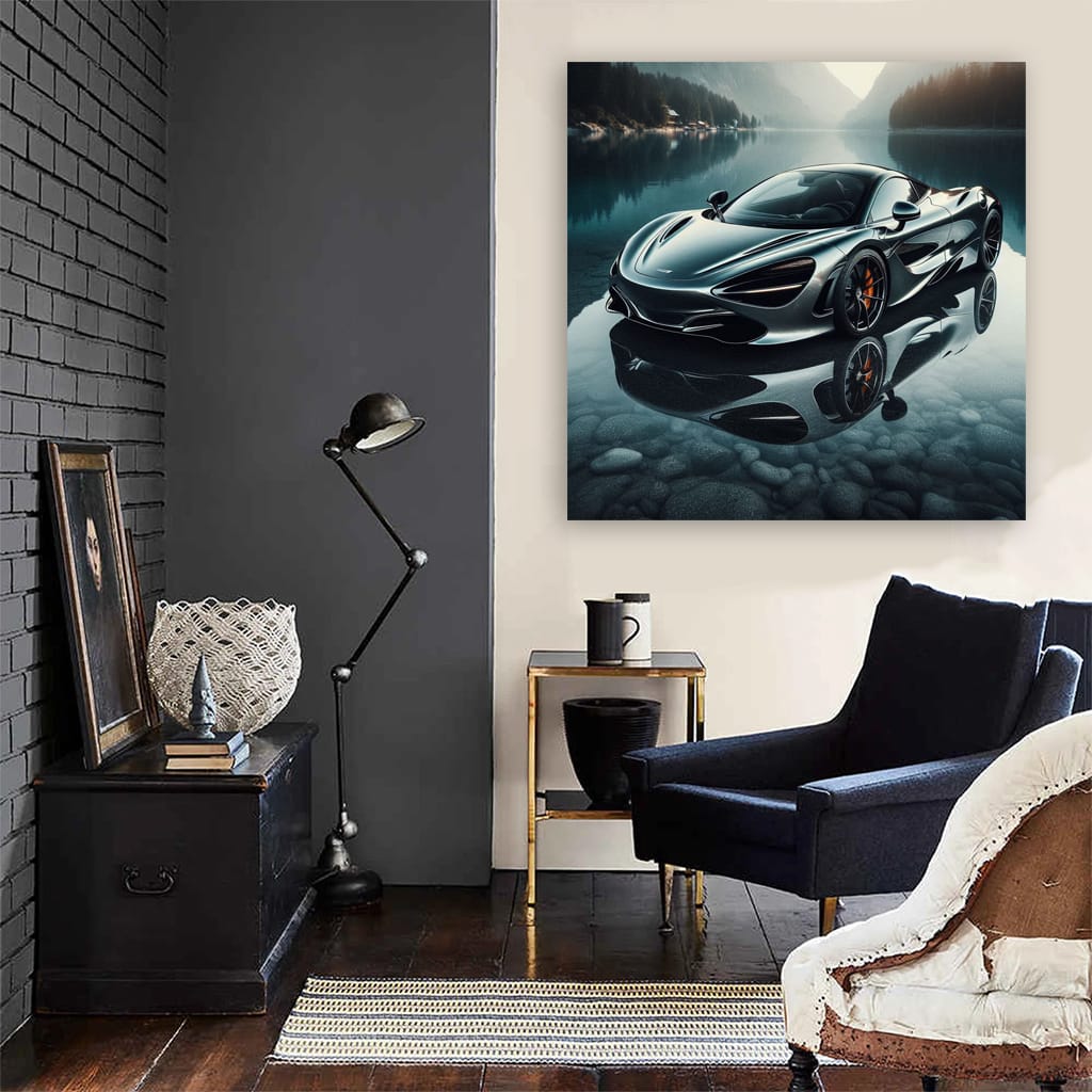 McLaren 720S River View - Speed and Elegance Captured