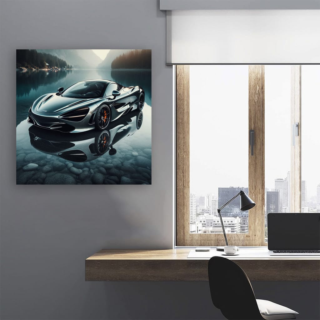 McLaren 720S River View - Speed and Elegance Captured