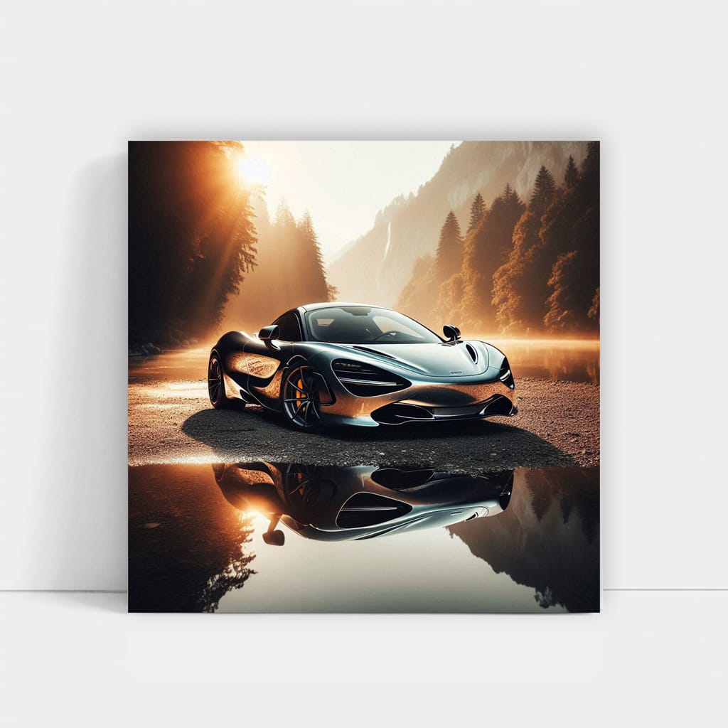 Mclaren 720s River Wall Art