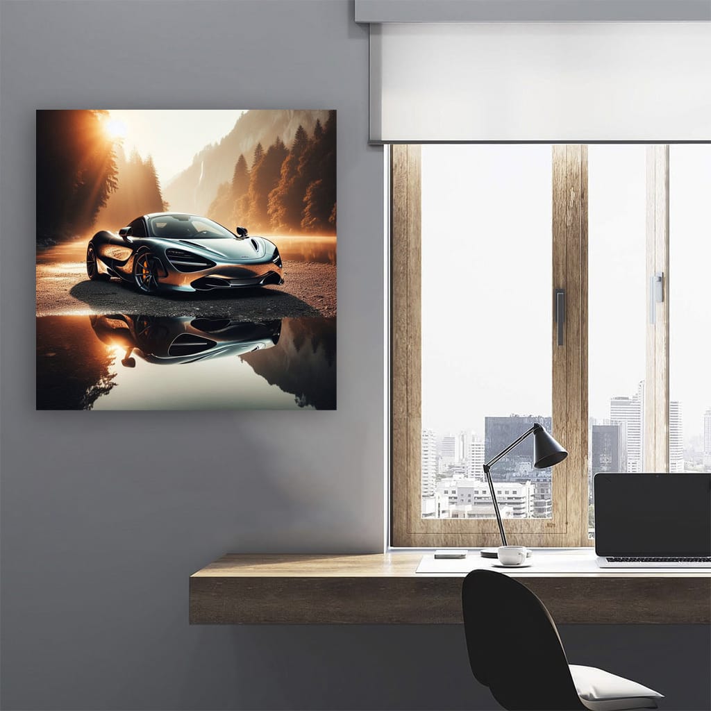 Mclaren 720s River Wall Art