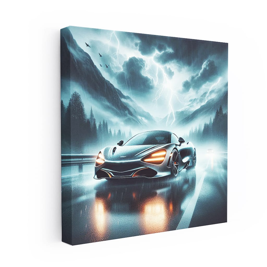 Mclaren 720s Thunderstor Wall Art