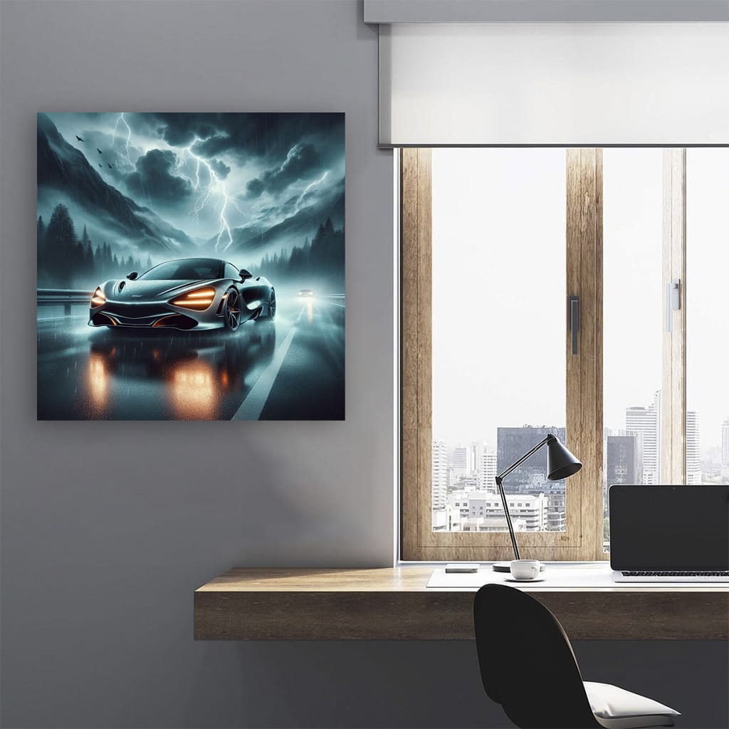 Mclaren 720s Thunderstor Wall Art