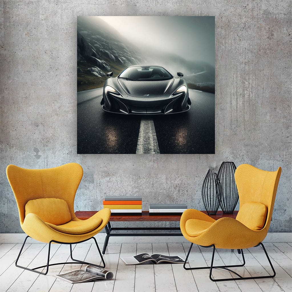 Mclaren 765lt Fog Wall Art