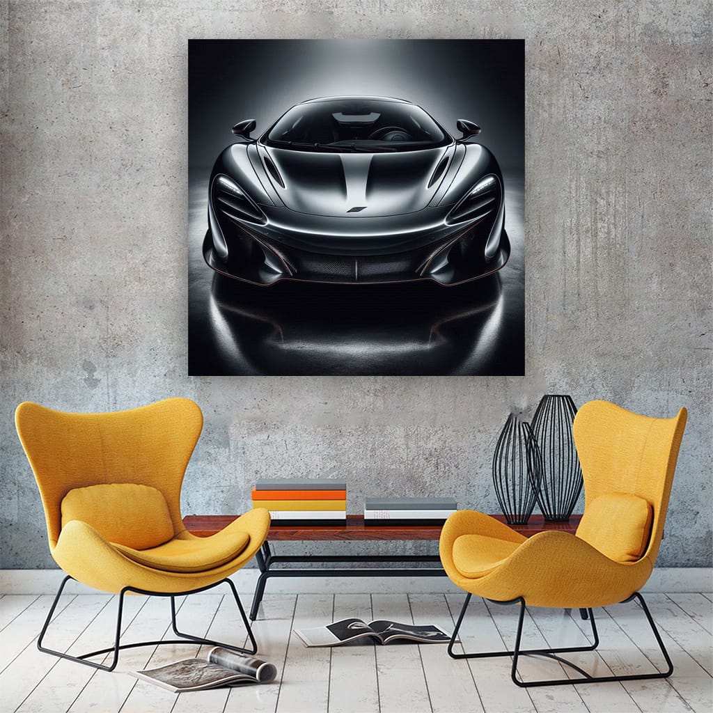 Mclaren Black Ho Wall Art