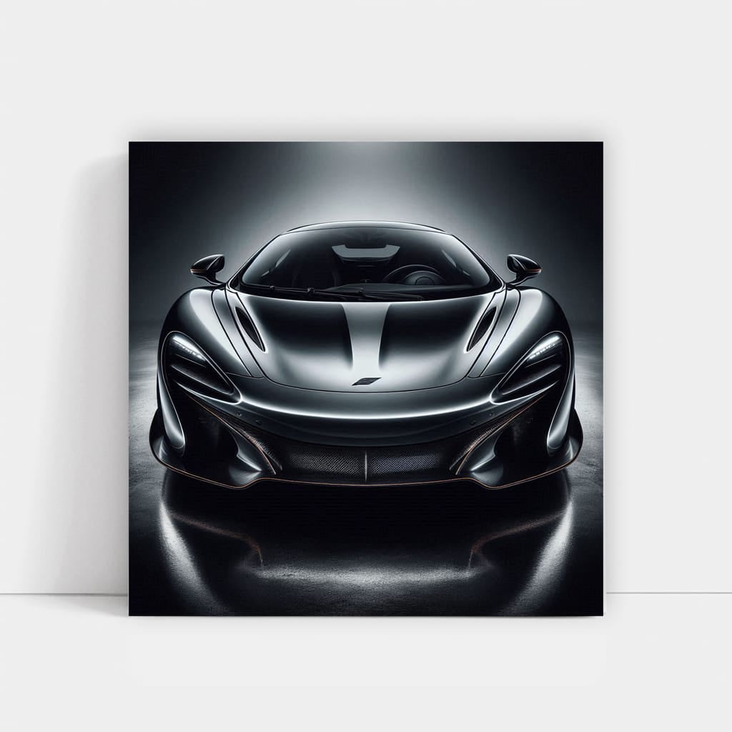 Mclaren Black Ho Wall Art