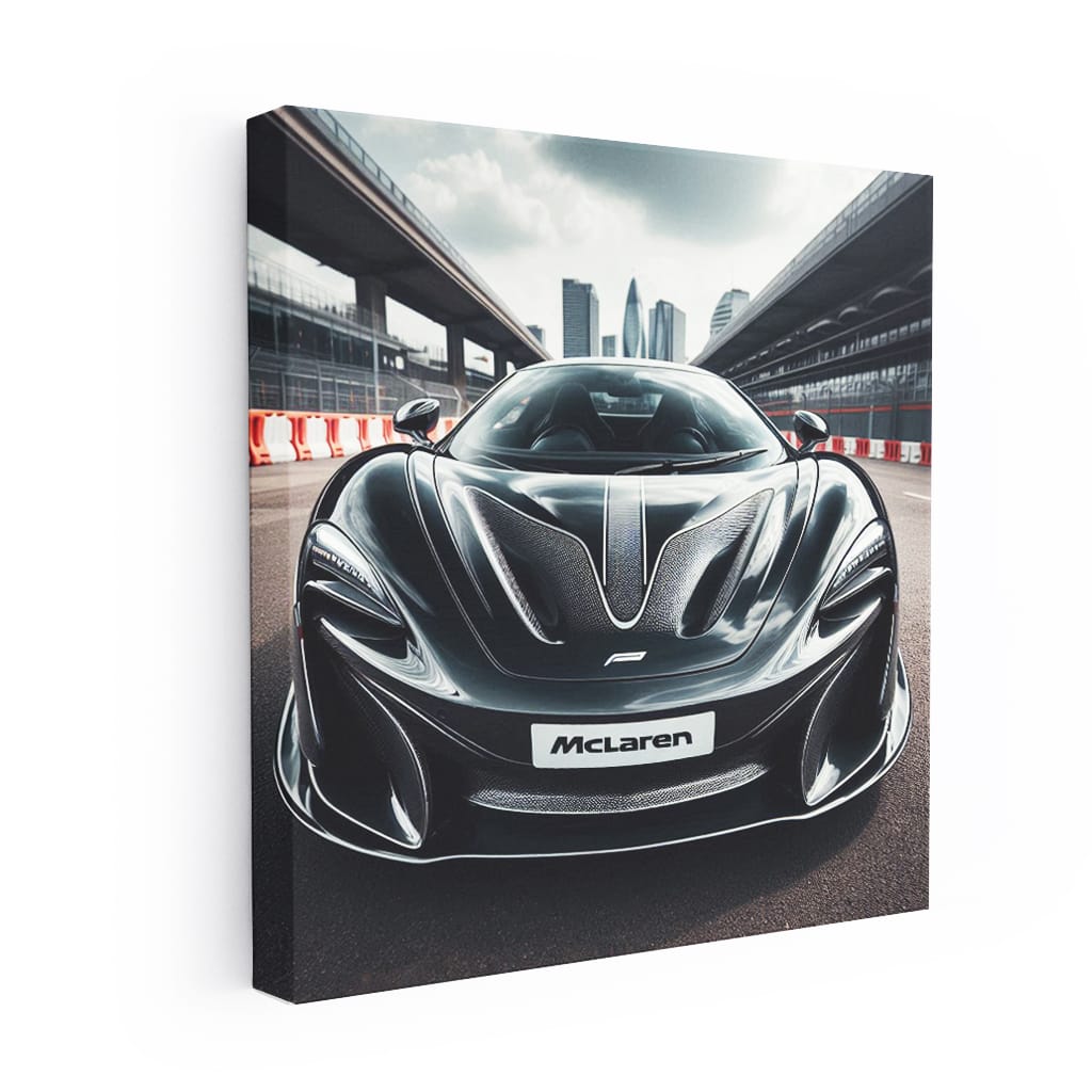 Mclaren Black Raci Wall Art