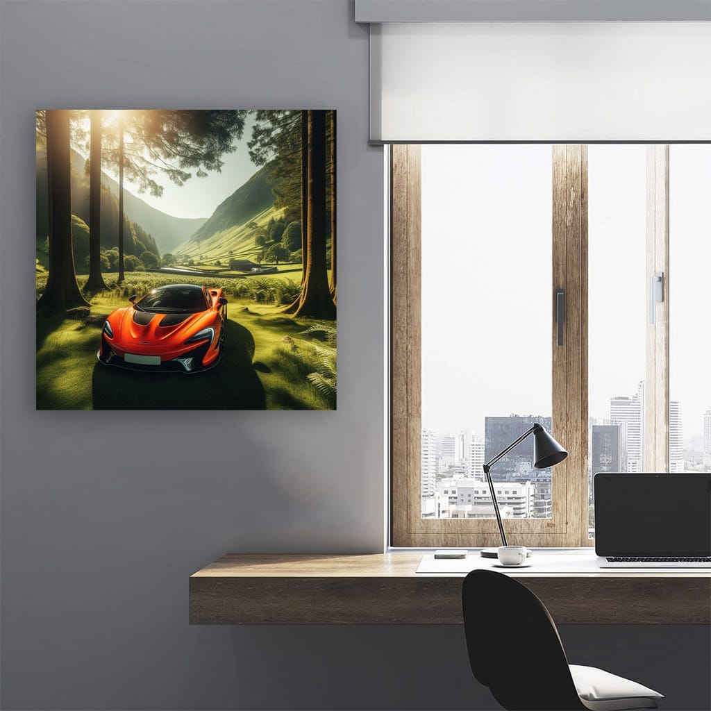 Mclaren Elva Vall Wall Art