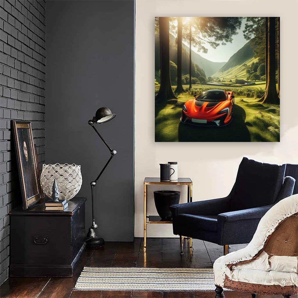 Mclaren Elva Vall Wall Art