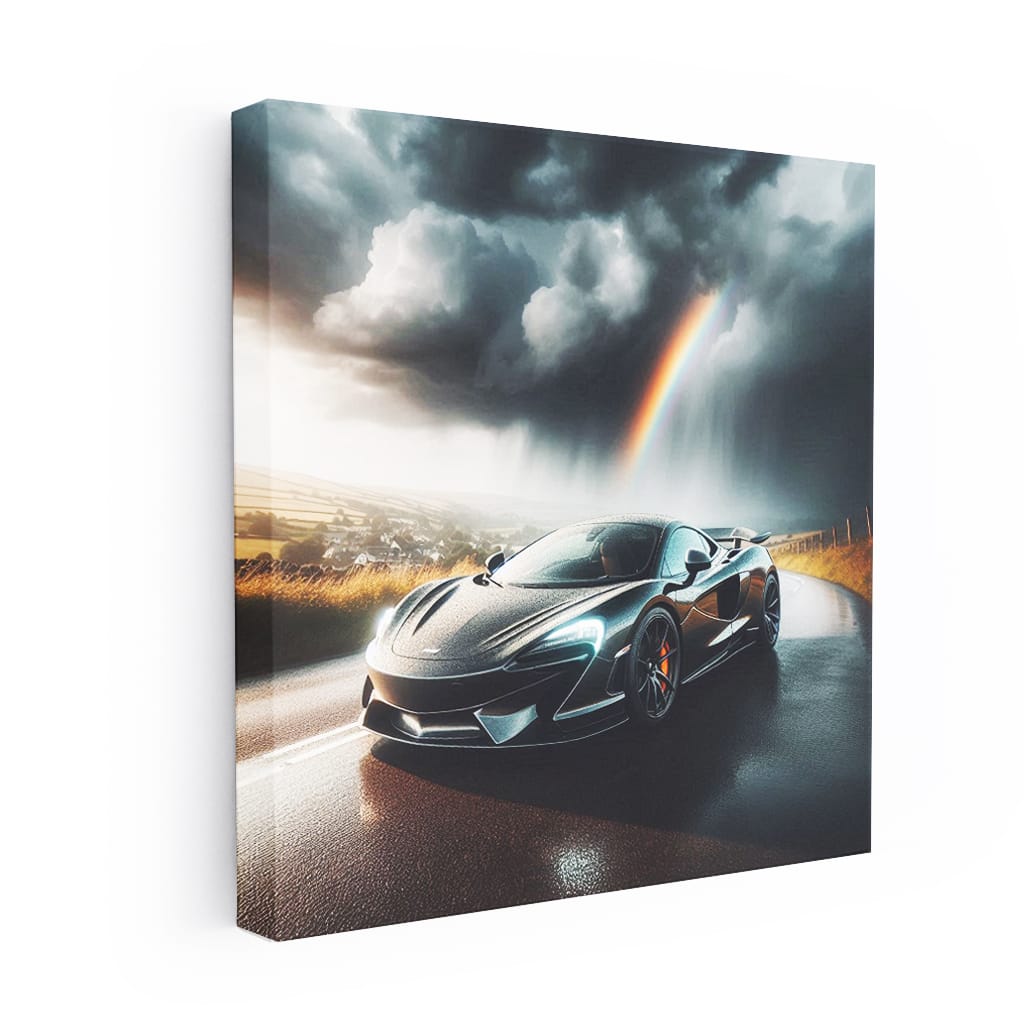 Mclaren Gt Cloudy Weath Wall Art