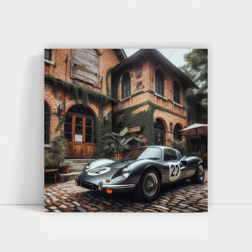 Mclaren Old Retro Buildi Wall Art