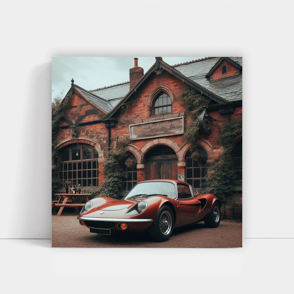 Retro McLaren Building - Timeless Elegance and Innovation