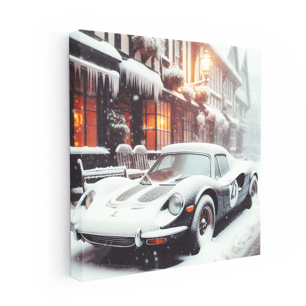 Mclaren Old Retro Snowfa Wall Art