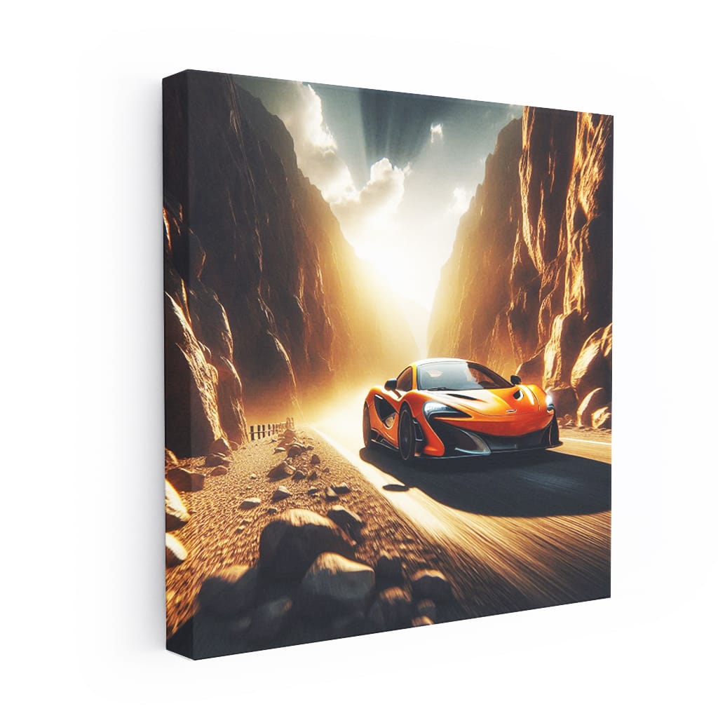 Mclaren Orange Cany Wall Art