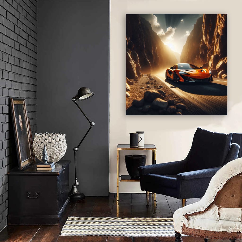 McLaren Canyon Photo - Vibrant Orange Adventure