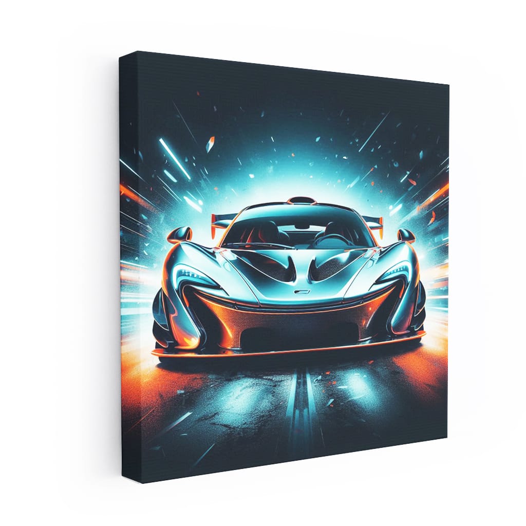 Mclaren P1 Absctract Wall Art